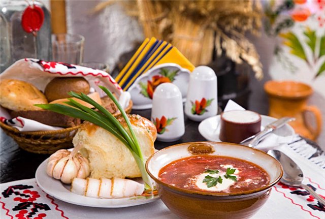 Об Украинской национальной кухне