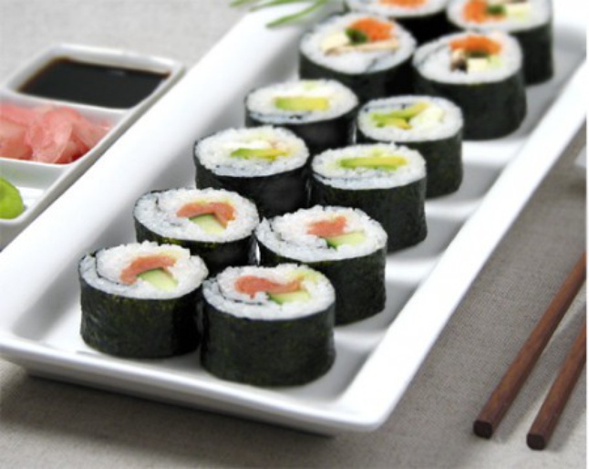 Приготовление роллов или маки — суши по-домашнему
