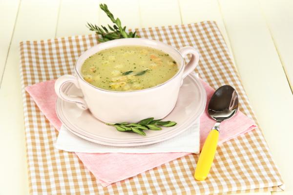 Овощной суп с курицей рецепт